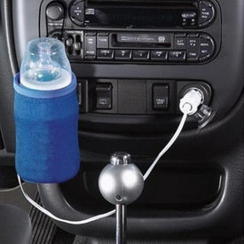 Baby bottle warmer for the car
