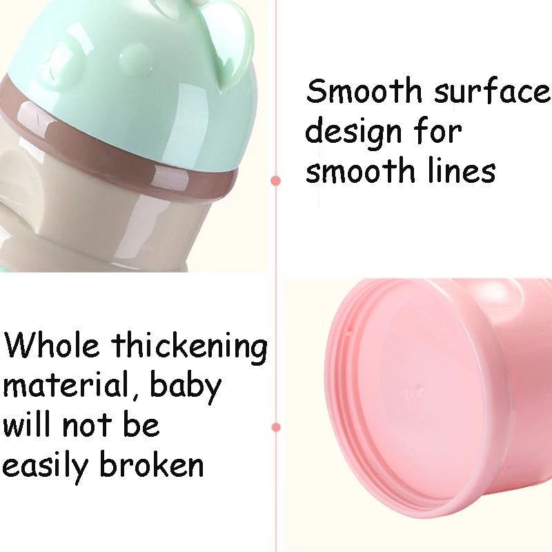 Carry out large capacity baby separate sealed box milk powder case