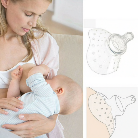 Image of Nipple Shield for Breastfeeding with Latch Difficulties